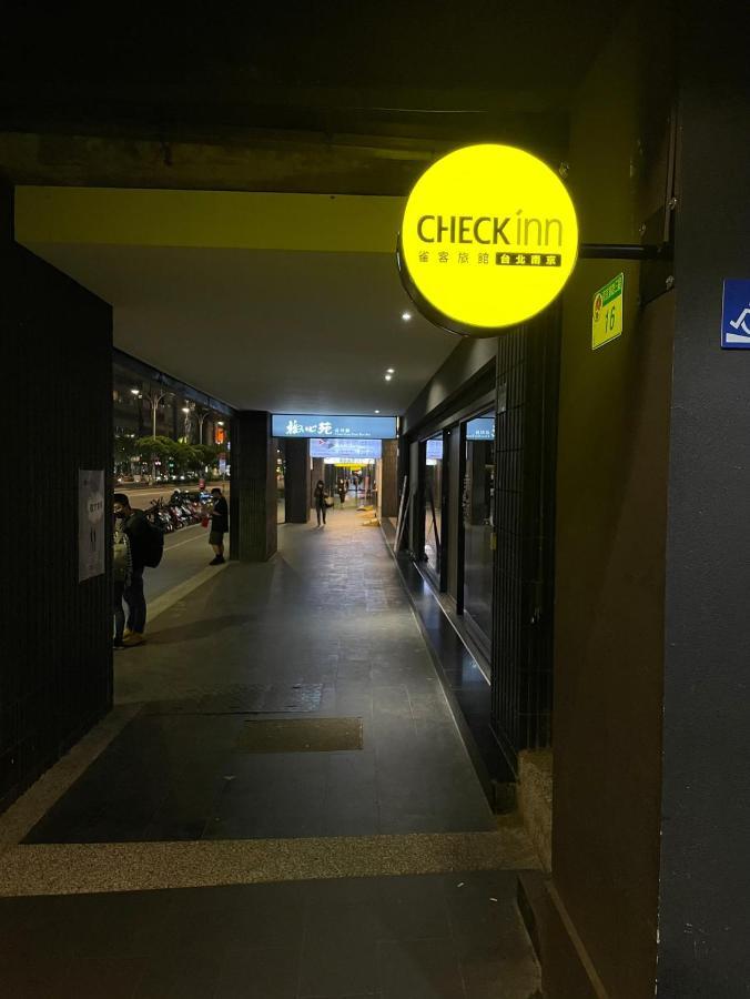 Check Inn Taipei Nanjing Exterior foto